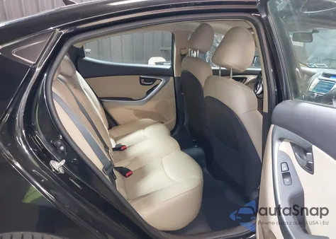 2011 Hyundai Elantra Limited z USA, uszkodzony, nr VIN 5NPDH4AE2BH045989